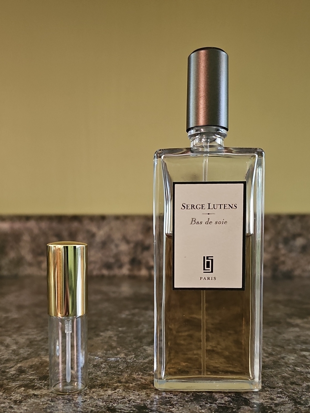 5 ML Sample BAS DE SOIE by Serge Lutens Perfume EDP Vintage Original
